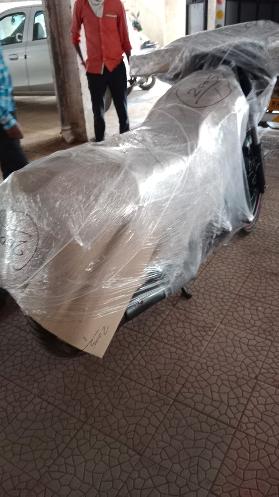 Bike packing for transport — ShiftEzy enclosed carrier loading